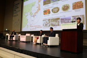 Ms. Junko Akagi presents the low-carbon development of Kitakyushu city (Source: UNESCAP)