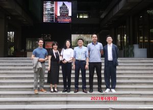 The project team visiting Shenzhen IBR 