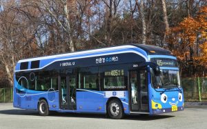 Fuel cell bus in Seoul