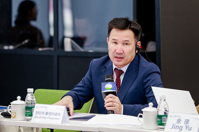 国际（深圳-中亚）零碳城市产业合作圆桌会, 乌兹别克斯坦高等教育、科学与创新部发展科学和创新行动司舒拉特·奥塔约诺夫司长致辞 